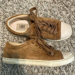 UGG Chestnut Suede Sneakers / 6